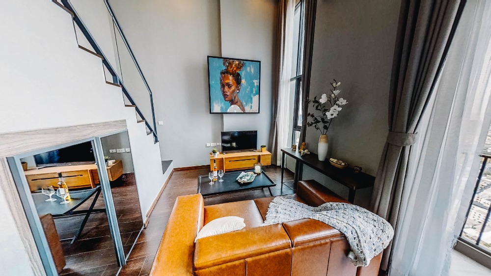 ให้เช่าคอนโดสุขุมวิท อโศก ทองหล่อ : Amazing view! 1BR Duplex @ C Ekkamai by Nestcovery Realty