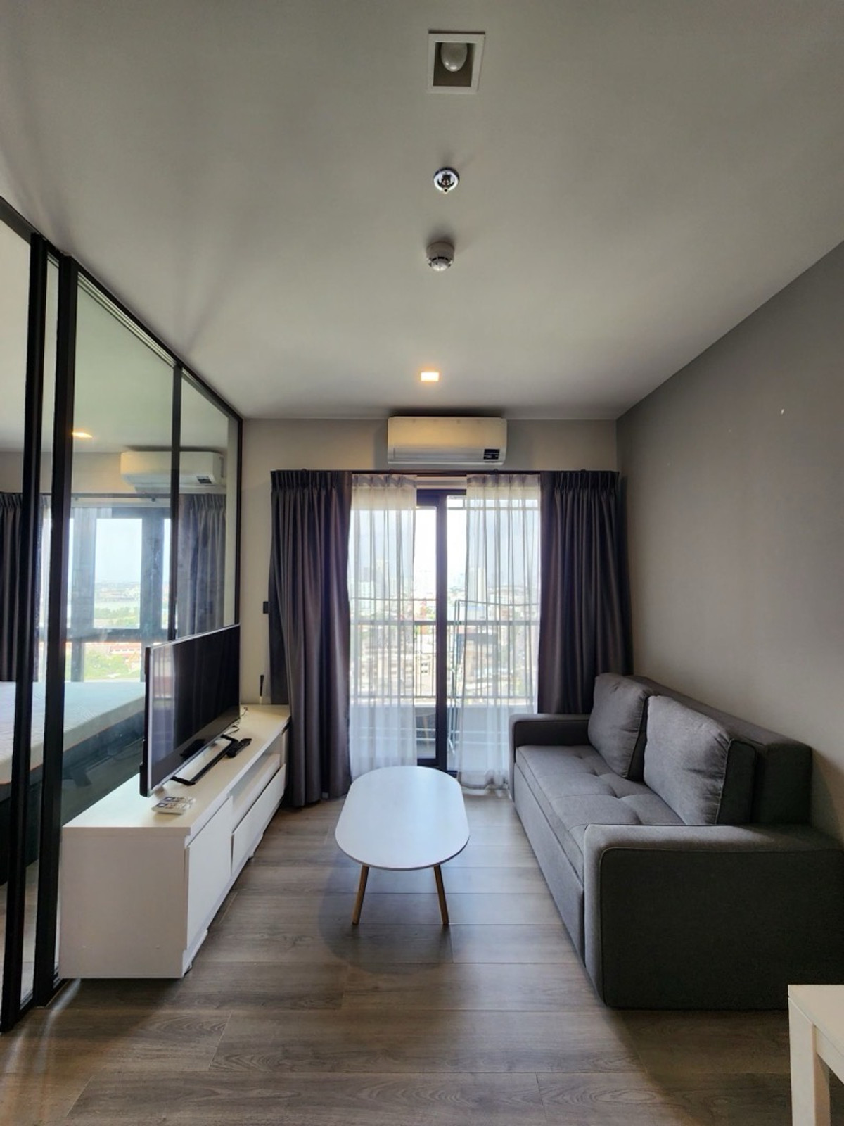 For RentCondoRama3 (Riverside),Satupadit : For rent, cheap 15,000, ready to be on high floor, beautiful room, The Key Rama 3