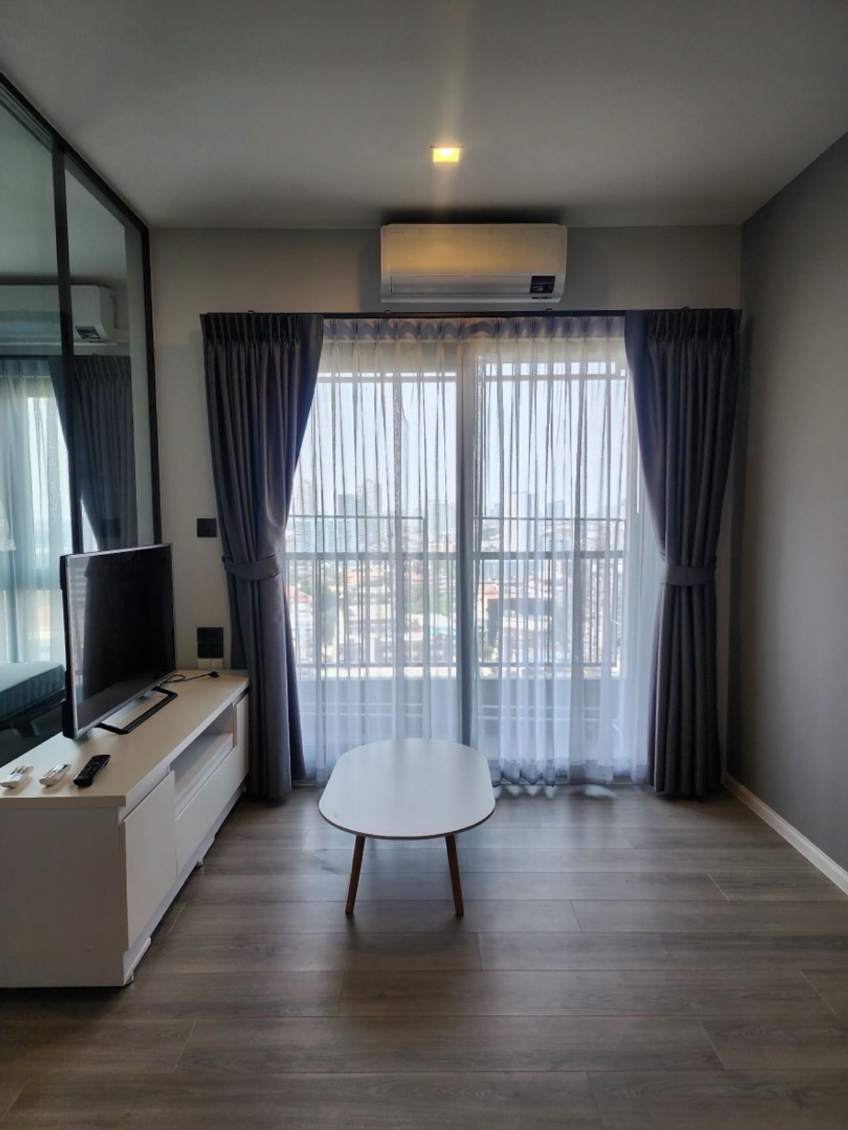 For RentCondoRama3 (Riverside),Satupadit : For rent, cheap 15,000, ready to be on high floor, beautiful room, The Key Rama 3