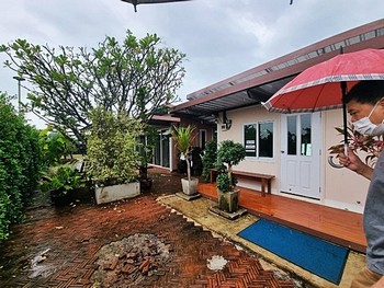 ขายที่ดินฉะเชิงเทรา : svs.03 ขายที่ดิน พร้อมสิ่งปลูกสร้าง 5 ไร่ สามารถดำเนินธุรกิจต่อได้  ติดตลาดนัดคลอง16 บ้านดอนฉิมพลี ฉะเชิงทรา