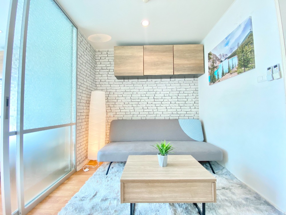 ให้เช่าคอนโดนวมินทร์ รามอินทรา : ให้เช่า Lumpini Park Nawamin-Sriburapha ขนาด 26 ตรม. ราคา 7,500 บาท เฟอร์นิเจอร์เครื่องใช้ไฟฟ้าครบ