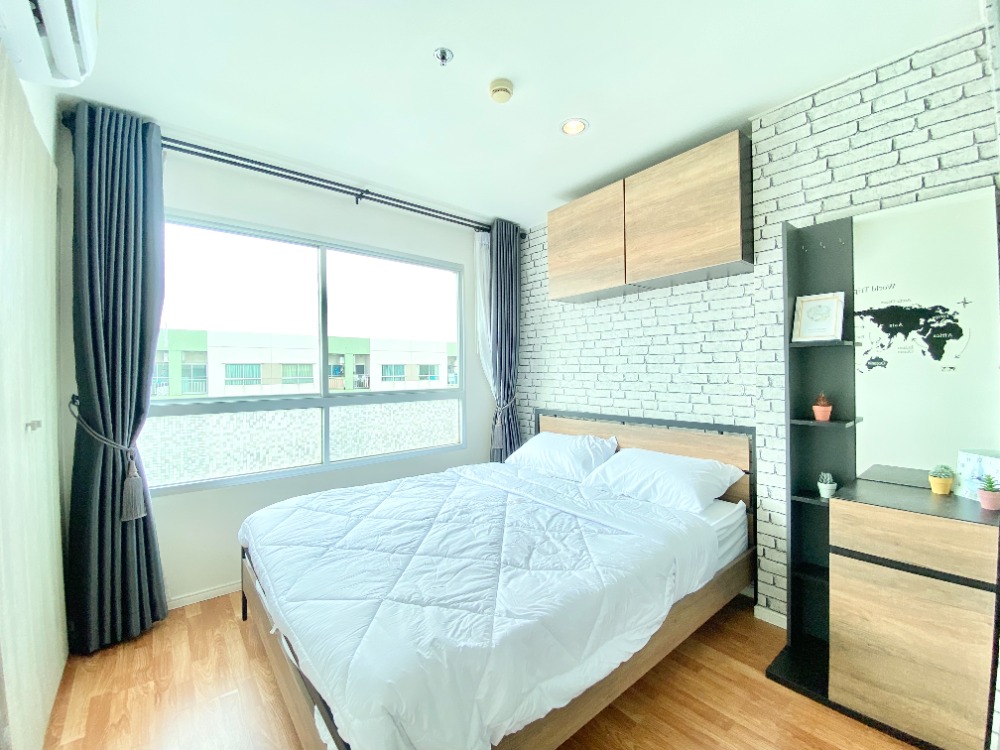 ให้เช่าคอนโดนวมินทร์ รามอินทรา : ให้เช่า Lumpini Park Nawamin-Sriburapha ขนาด 26 ตรม. ราคา 7,500 บาท เฟอร์นิเจอร์เครื่องใช้ไฟฟ้าครบ