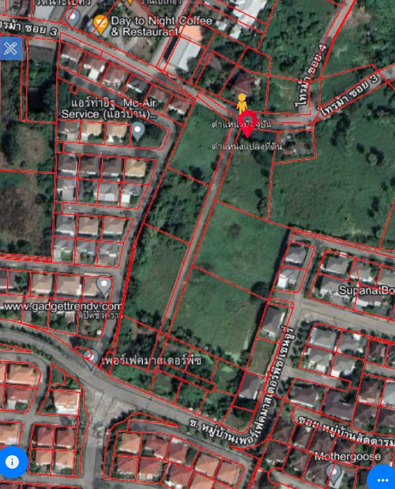 ขายที่ดินนนทบุรี บางใหญ่ บางบัวทอง : ขายที่ดินเปล่า 694 ตรว. ติดหมู่บ้านใหญ่ ไทรม้า ท่าอิฐซอย 3 นนทบุรี