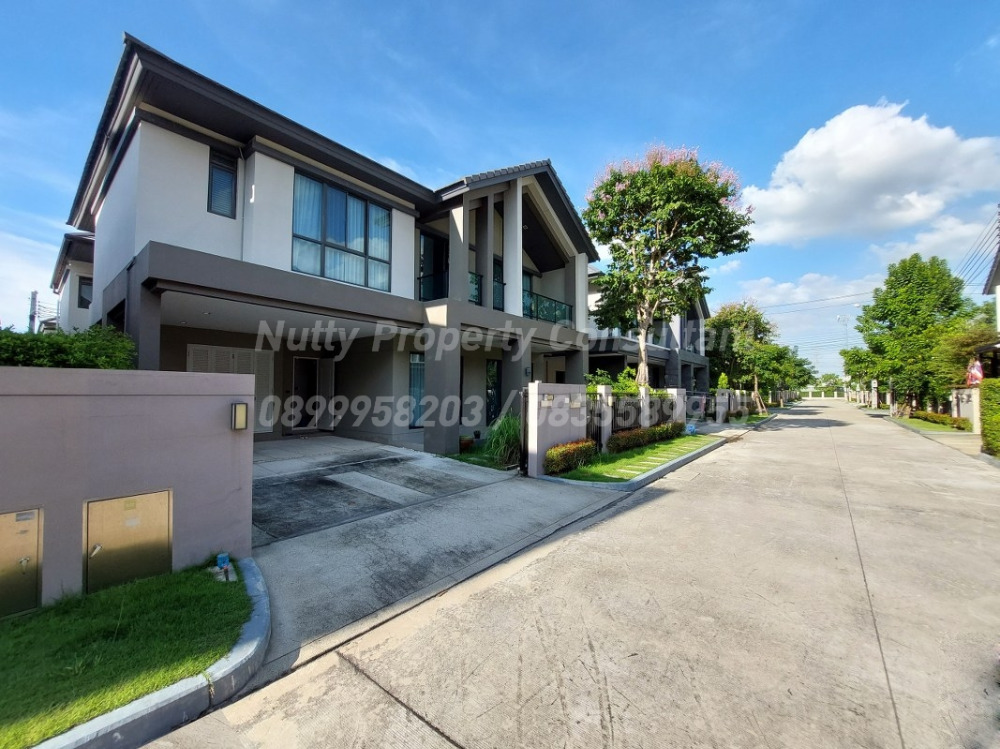 For SaleHousePattanakan, Srinakarin : Luxury home in Luxury Nordic style, Bangkok Boulevard Rama 9 project from SC ASSET