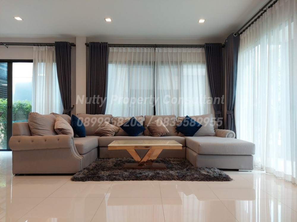 For SaleHousePattanakan, Srinakarin : Luxury home in Luxury Nordic style, Bangkok Boulevard Rama 9 project from SC ASSET