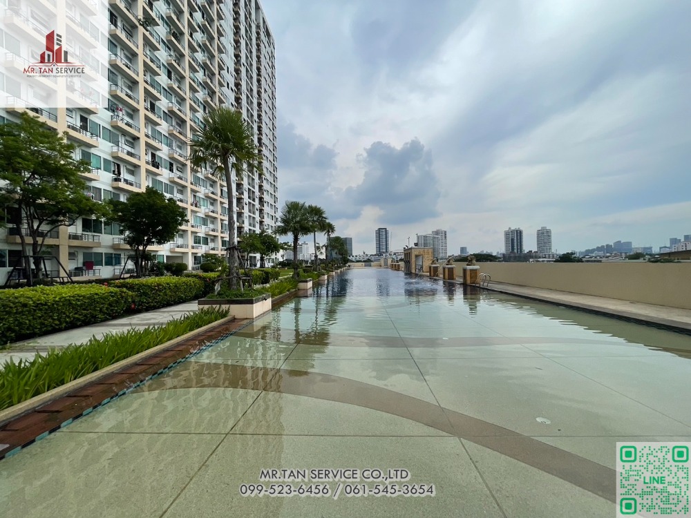 For RentCondoPattanakan, Srinakarin : Condo for rent, Supalai Park Srinakarin, 1 bedroom, beautiful room, fully furnished, ready to move in