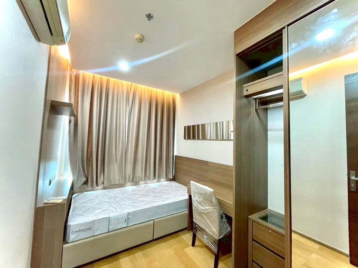 For RentCondoRama9, Petchburi, RCA : [ For rent ] The Address Asoke, high floor, wide room with furniture, prime location, MRT Phetchaburi, very good price / contact 065-8219716 ice