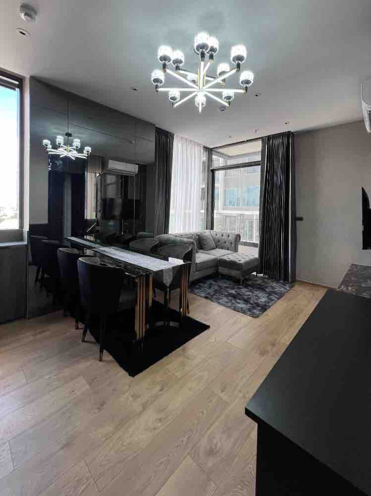 ให้เช่าคอนโดสุขุมวิท อโศก ทองหล่อ : for rent The Fine bangkok  thonglor ekkamai 2 bed nice room ✨☘️🌟