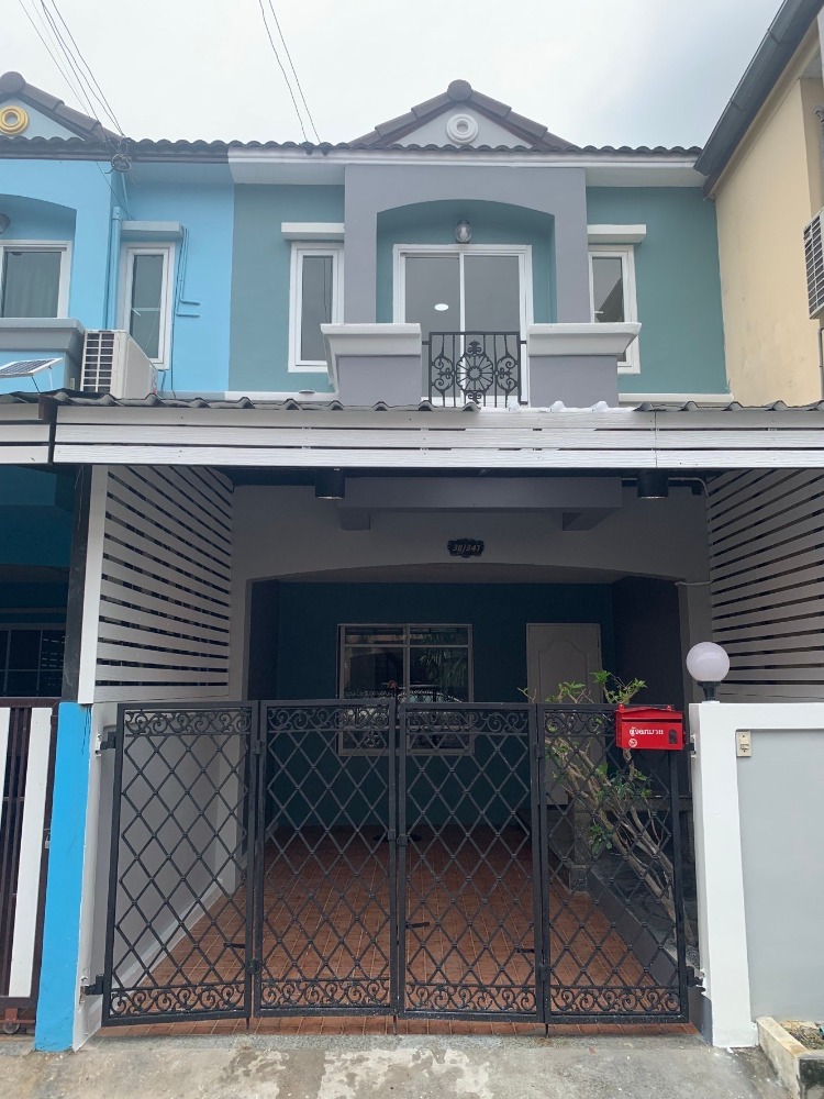 For SaleTownhomeNawamin, Ramindra : 2-storey townhouse for sale, 16 square wa. KC Cluster Village, Thai Raman Road, Khlong Sam Wa District