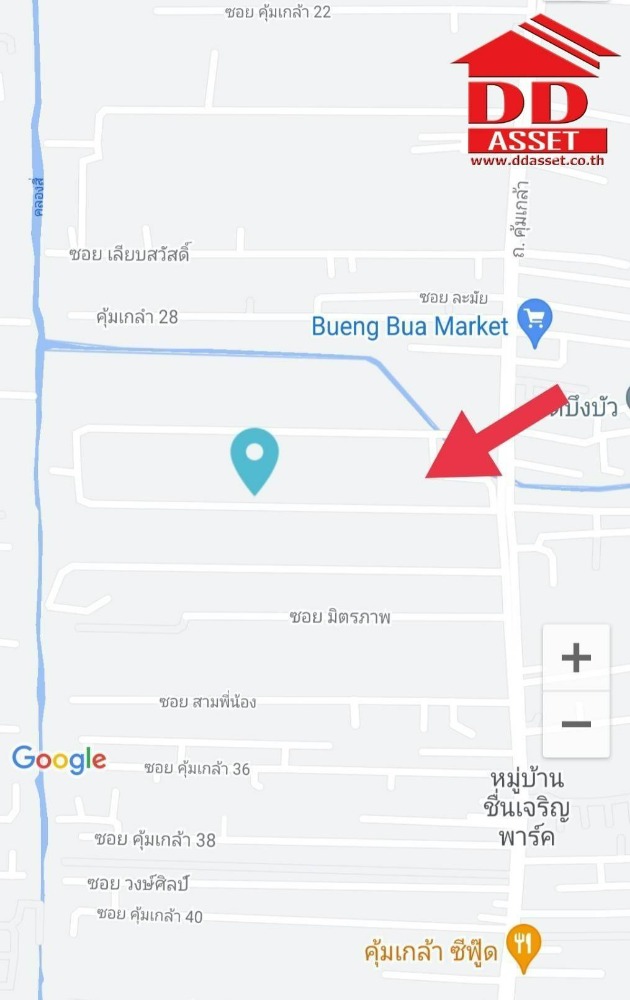 For SaleLandLadkrabang, Suwannaphum Airport : Land for sale, Lat Krabang, Khum Klao Road, Lam Pla Tiw, near Suvarnabhumi Airport, 6.5 million baht per rai.