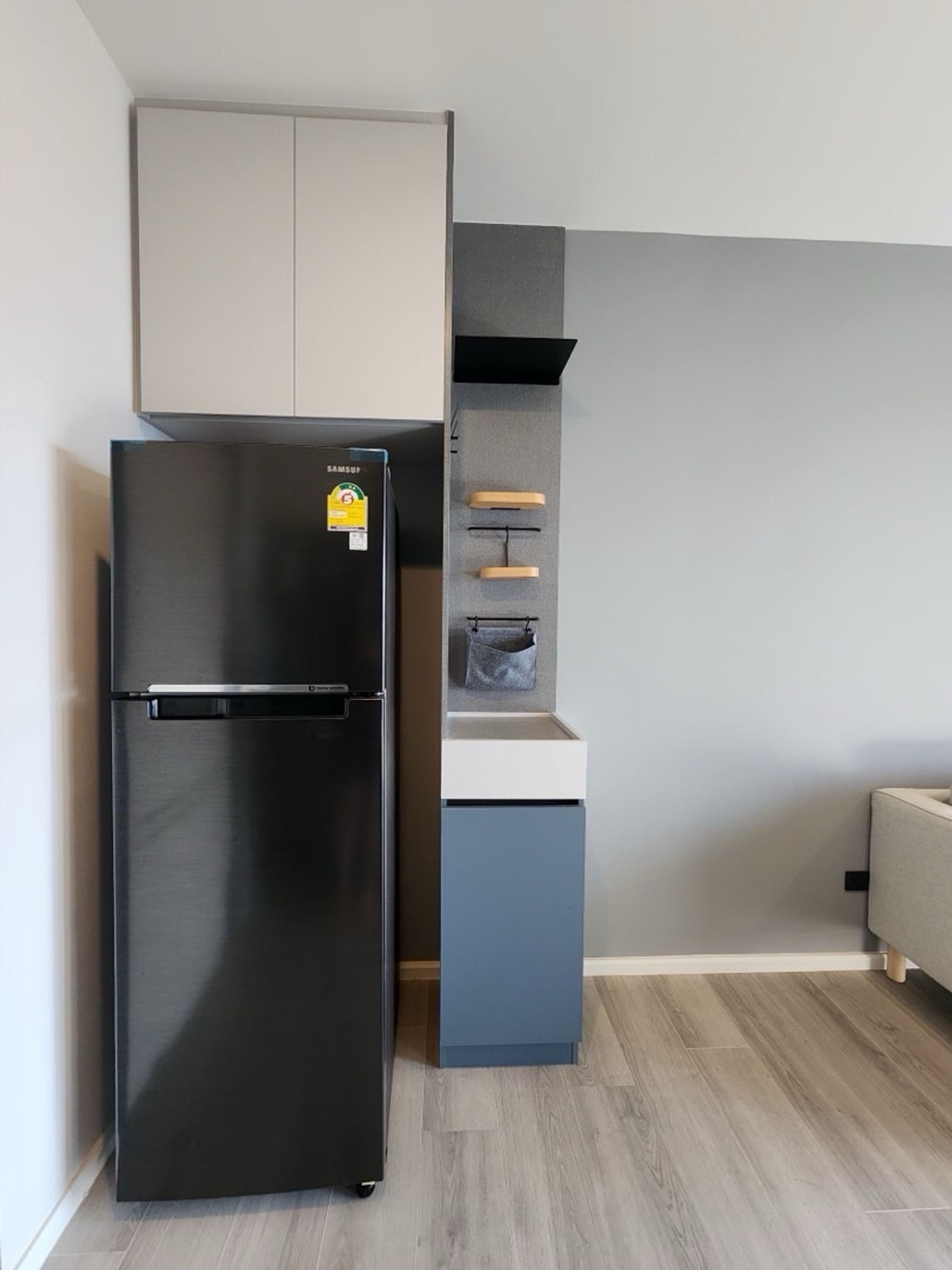 For RentCondoRama3 (Riverside),Satupadit : 🔥Rent a beautiful room but complete, high floor, river view, The key Rama 3