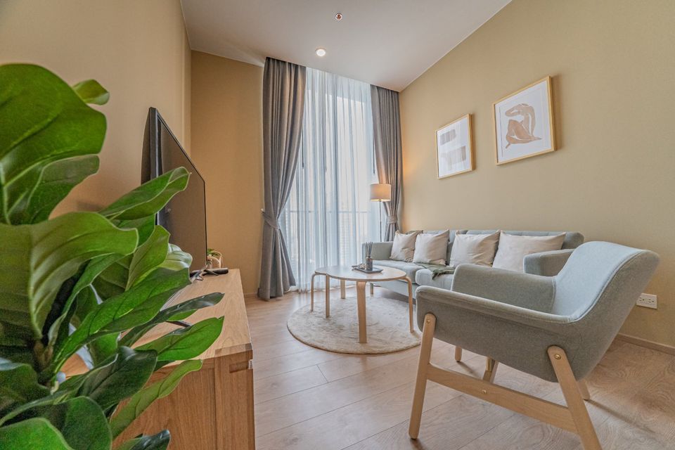ให้เช่าคอนโดสุขุมวิท อโศก ทองหล่อ : High Floor! 2 Bedrooms At Noble Be 19 By Nestcovery Realty