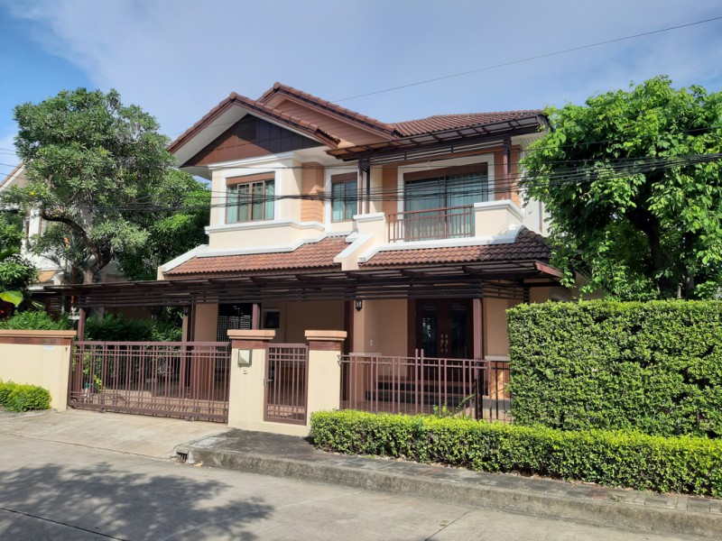 For SaleHouseSeri Thai, Ramkhamhaeng Nida : House for sale, 3 bedrooms, 3 bathrooms, beautiful, ready to move in Setthasiri Village, Serithai, Ramkhamhaeng