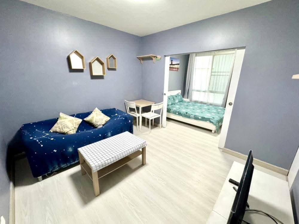 For RentCondo : 🍀ให้เช่าคอนโดThe Seed Ratchada Huai Kwang ใกล้MRT ห้วยขวาง ห้องสวย เฟอร์ตรบๆ 1นอน 29 ตรม.เพียง 9500-