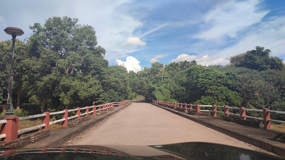 For SaleLandChiang Mai : Beautiful land near the Ping River resort, 2 rai, Mae Taeng, Chiang Mai.