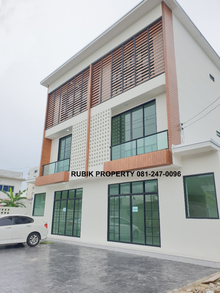 For SaleShop HouseChaengwatana, Muangthong : Home Office 3.5 floors, new building, Jai Outdoor Wattana, hurry to sell 6.59 million