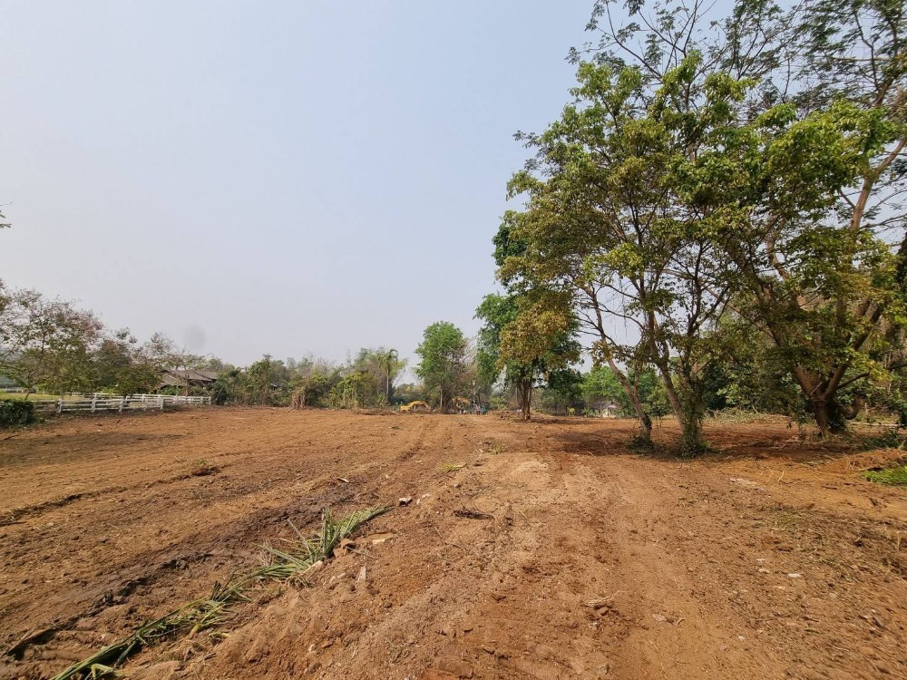 For SaleLandChiang Mai : Land for sale, title deed, near Mae Kampong, next to the road, with a stream flowing through, beautiful views, Huay Kaew Subdistrict, Mae On District, Chiang Mai