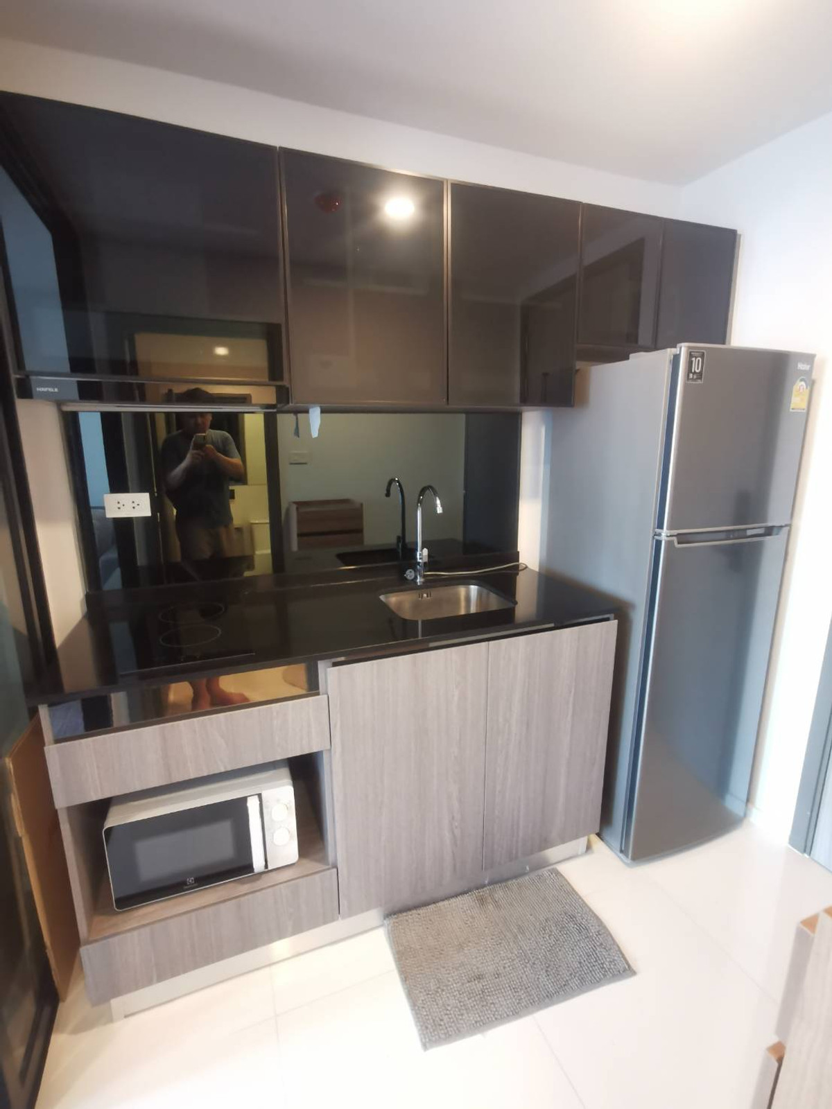 For RentCondoRatchadapisek, Huaikwang, Suttisan : (Actual room picture! ) 1 Bedroom 25 sqm. The Origin Ratchada-Lat Phrao, Soi Lat Phrao 23, near MRT Lat Phrao.