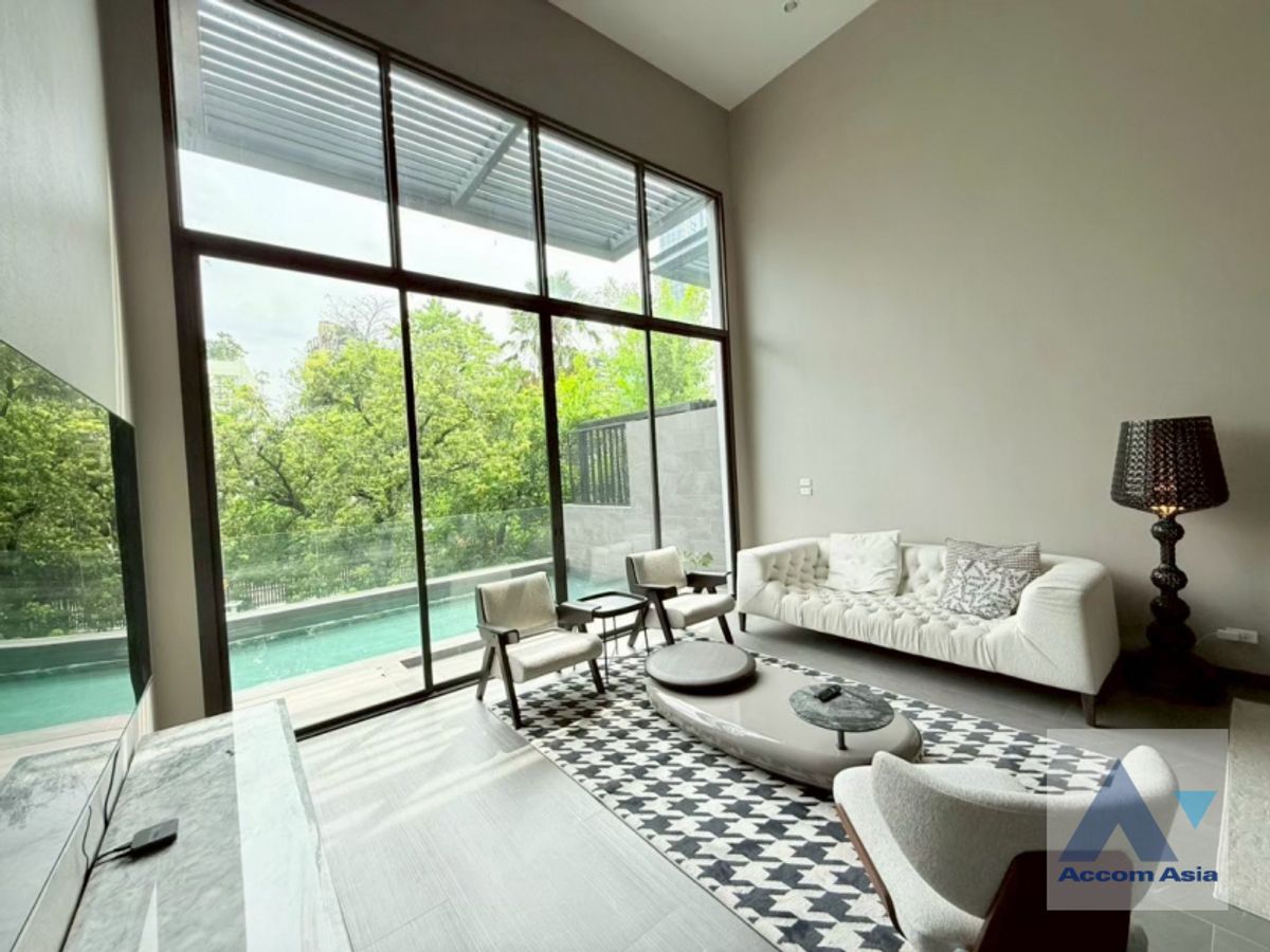 ให้เช่าบ้านสุขุมวิท อโศก ทองหล่อ : 🔼 AccomA🔽 Single house with pool in Thonglor (AA44354)