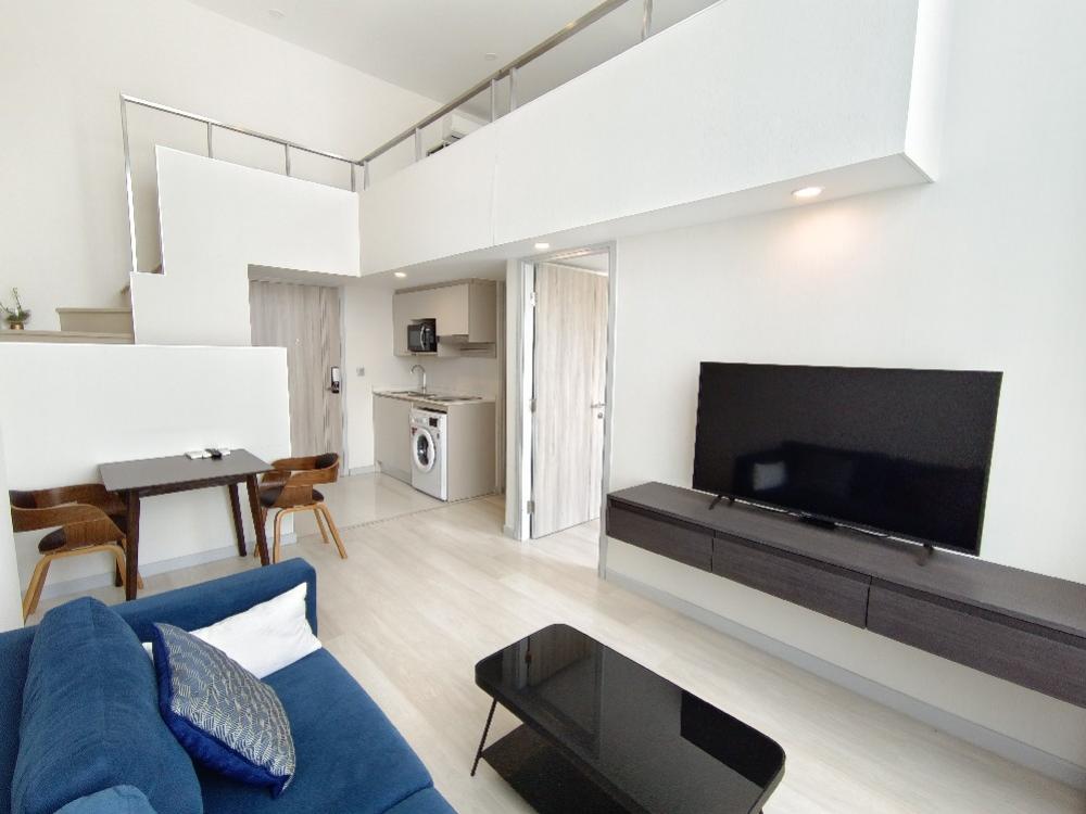 ให้เช่าคอนโดสาทร นราธิวาส : [ให้เช่าด่วน⚡] Knightsbridge Prime Sathorn ห้อง Duplex ชั้นสูง วิวสวย ใจกลางสาทร