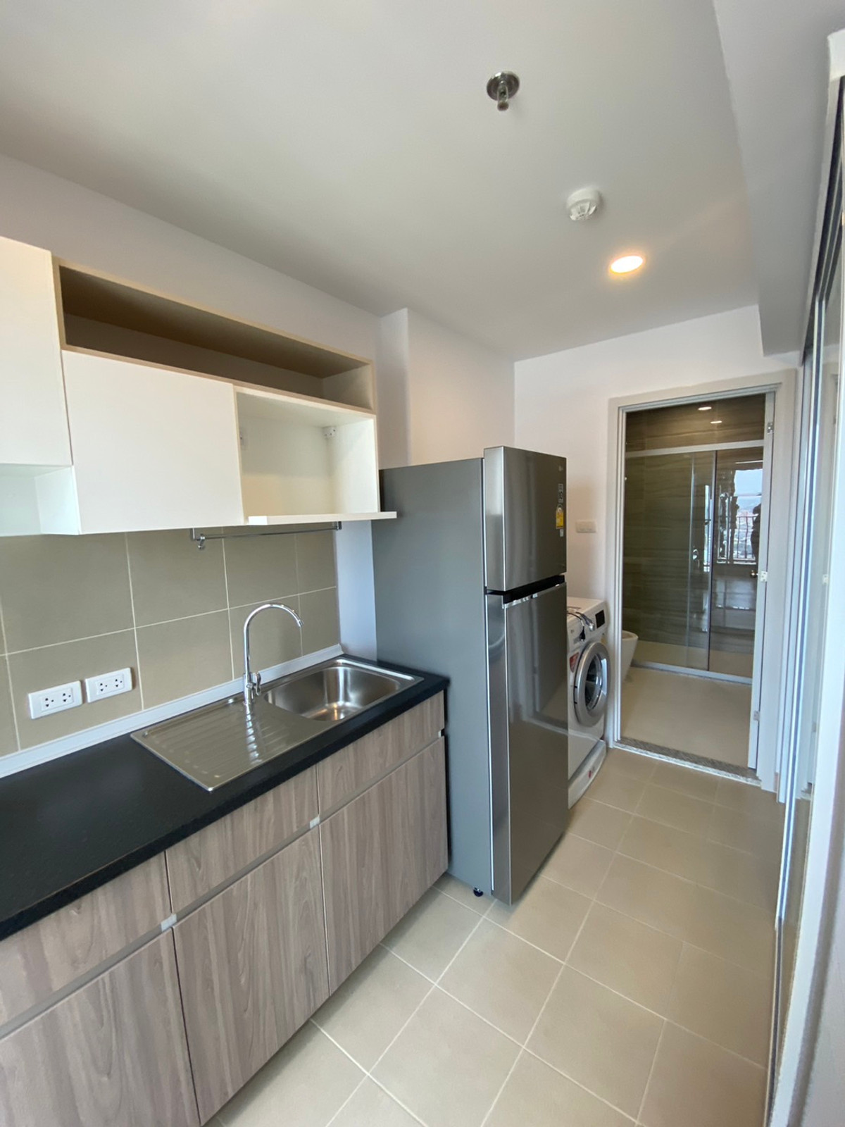 For RentCondoRamkhamhaeng, Hua Mak : 💥 For rent Supalai Veranda Ramkhamhaeng New 28 sq m. Price 12,000 baht, complete furniture and appliances