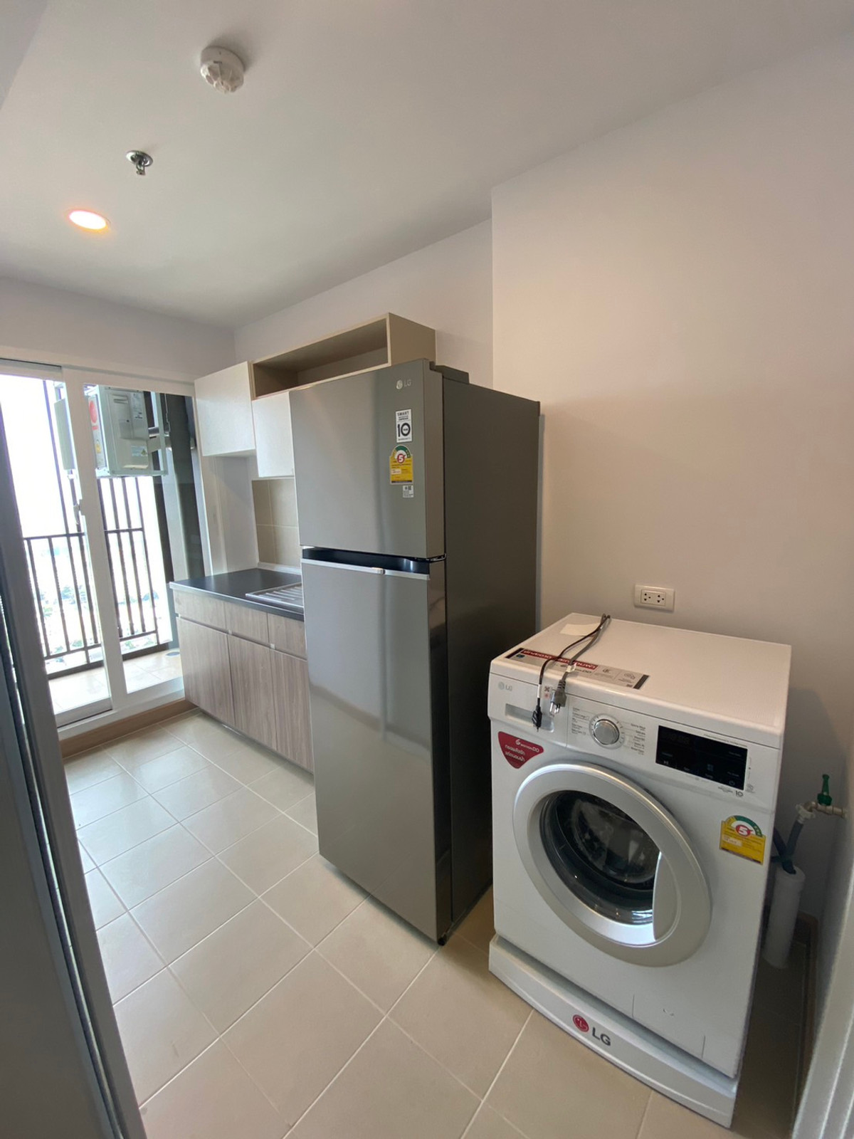 For RentCondoRamkhamhaeng, Hua Mak : 💥 For rent Supalai Veranda Ramkhamhaeng New 28 sq m. Price 12,000 baht, complete furniture and appliances