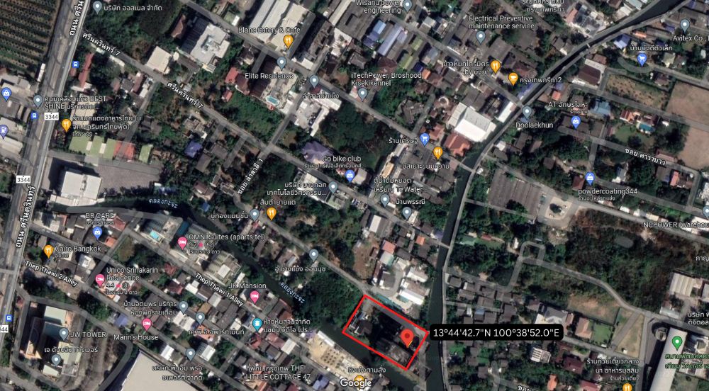 For SaleLandPattanakan, Srinakarin : Selling at a loss! Land for sale 800 square wa, cheap sale, with 2 buildings, 8 floors, adjacent to Srinakarin Soi 7, Hua Mak Subdistrict, Bang Kapi District, Bangkok.