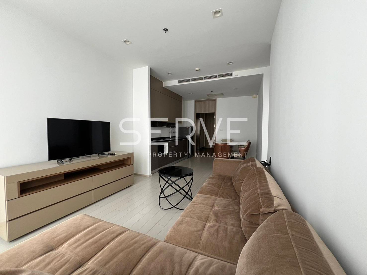 For RentCondoWitthayu, Chidlom, Langsuan, Ploenchit : 🔥Hot Price 60K🔥 - Corner Unit 2 Beds 2 Baths 80.81 sq.m. High Fl. 20+ Perfect Location Next to BTS Phloen Chit at Noble Ploenchit Condo / For Rent