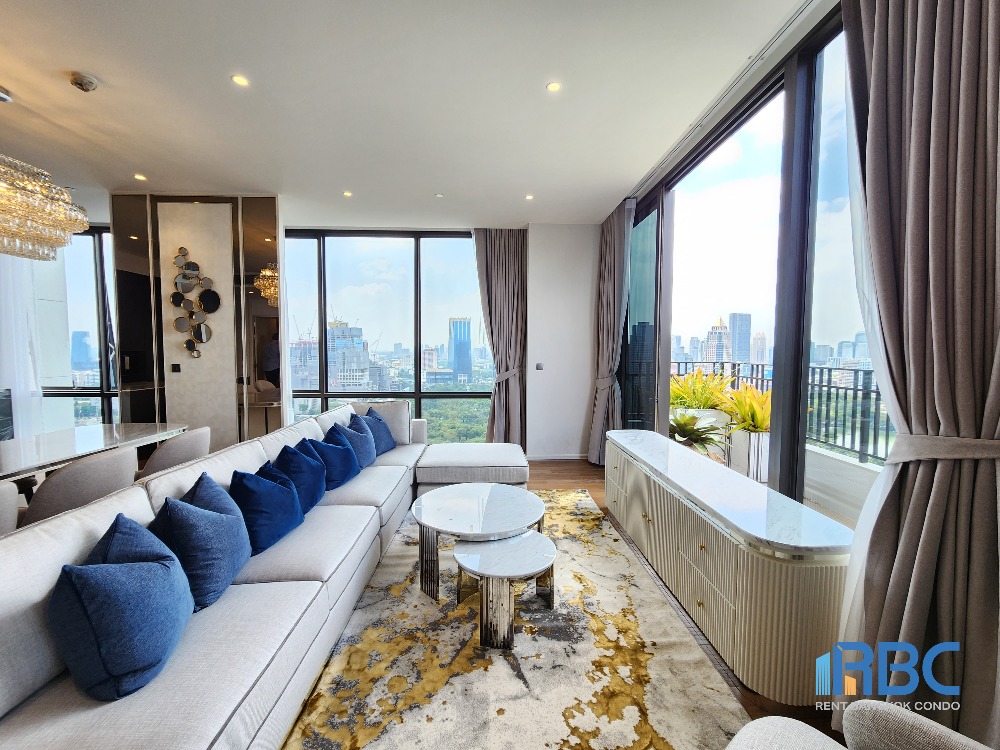 For RentCondoWitthayu, Chidlom, Langsuan, Ploenchit : Muniq Langsuan Penthouse for Rent & Sale 🏙️ – Excellent Condition, Barely Affected by the Earthquake ✅ #Penthouse #PetFriendly #Highfloor