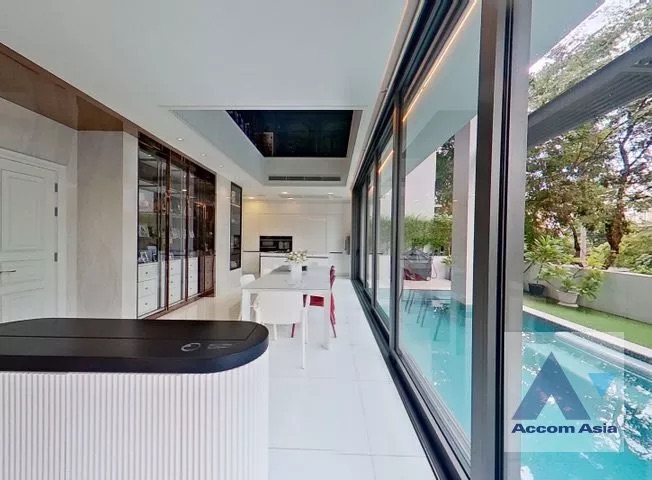 ให้เช่าบ้านสุขุมวิท อโศก ทองหล่อ : Private Swimming Pool | 3 Bedrooms House for Rent in Sukhumvit, Bangkok near BTS Phrom Phong at 649 Residence (AA39579)