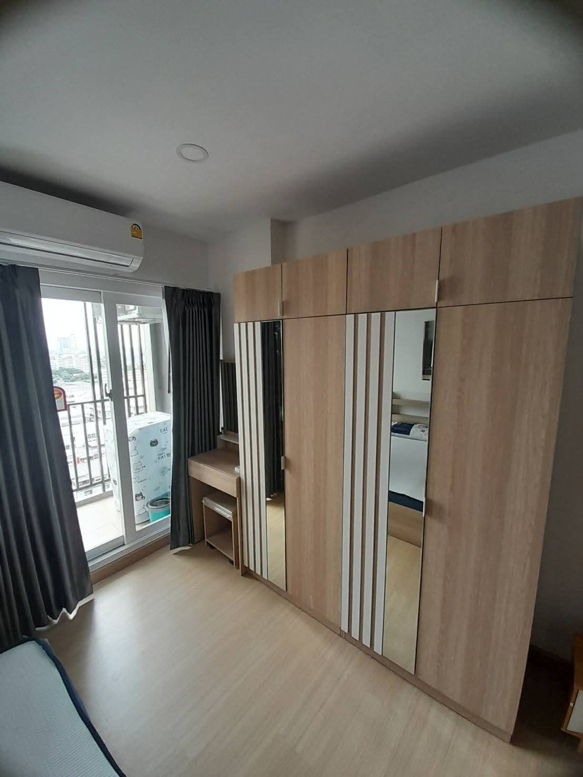 For RentCondoRamkhamhaeng, Hua Mak : 🍀Condo for rent, Supalai Veranda Ramkhamhaeng, near MRT Orange Line, Rajamangala Station, 30 sq m, beautiful room, fully furnished, washing machine, only 12000-