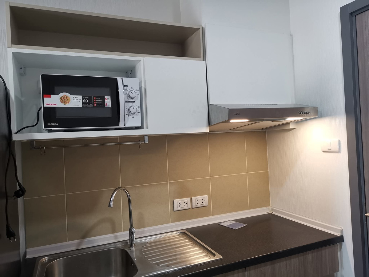 For RentCondoRamkhamhaeng, Hua Mak : 🍀Condo for rent, Supalai Veranda Ramkhamhaeng, near MRT Orange Line, Rajamangala Station, 30 sq m, beautiful room, fully furnished, washing machine, only 12000-