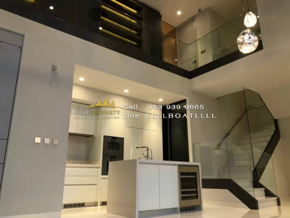 ให้เช่าคอนโดสุขุมวิท อโศก ทองหล่อ : [Newly]For Rent📍Penthouse Duplex🛁 2Bed 3Bath📞0639399665