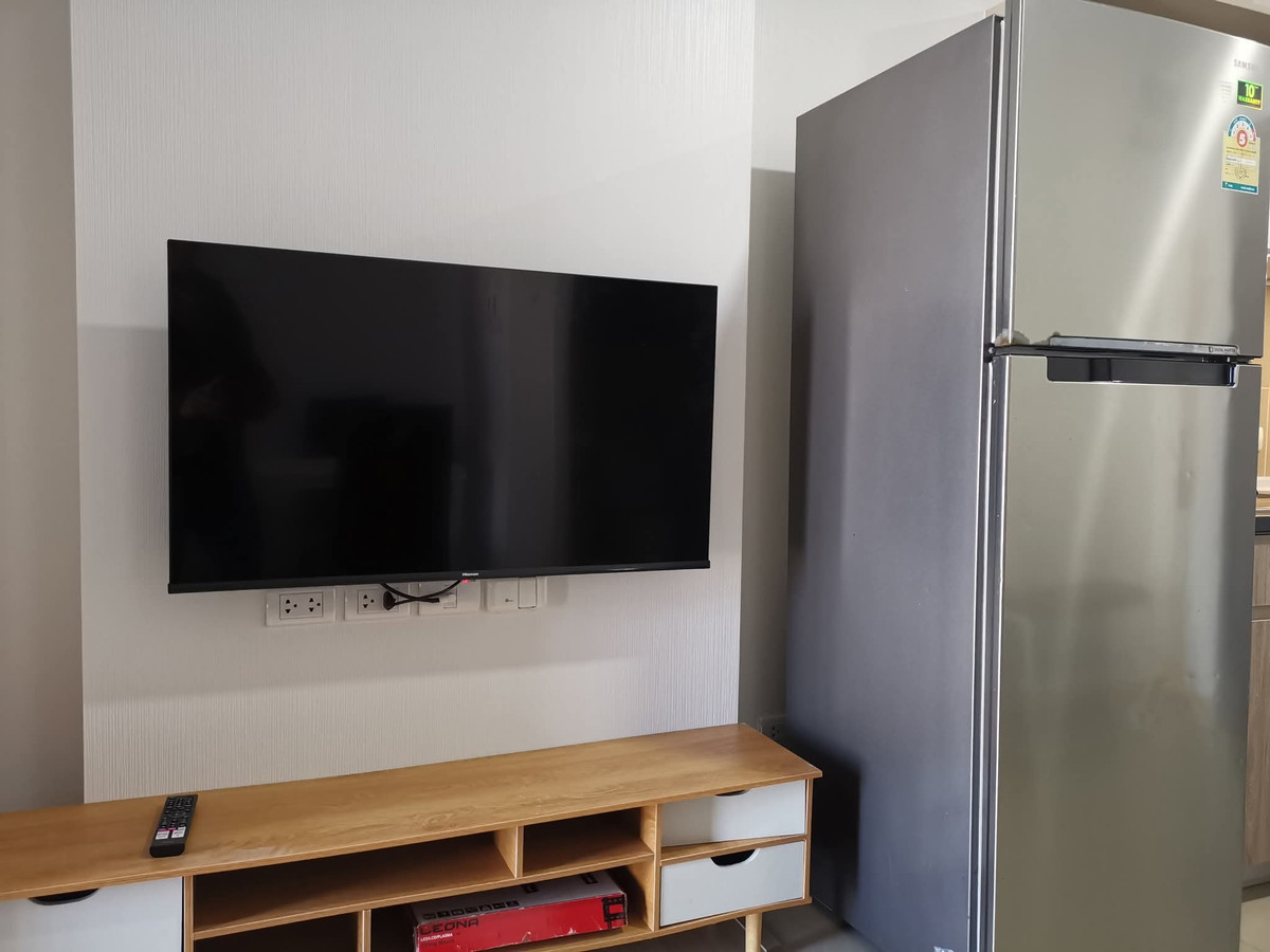 For RentCondoRamkhamhaeng, Hua Mak : 🍀Condo for rent, Supalai Veranda Ramkhamhaeng, near MRT Orange Line, Rajamangala Station, 30 sq m, beautiful room, fully furnished, washing machine, only 12000-