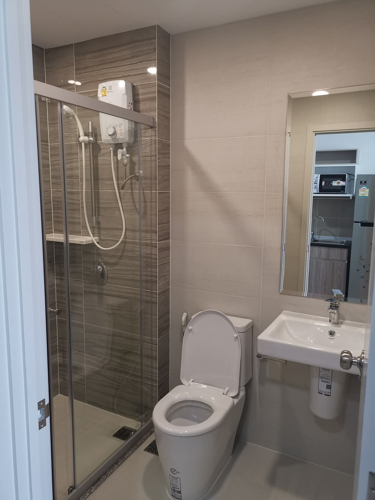 For RentCondoRamkhamhaeng, Hua Mak : 🍀Condo for rent, Supalai Veranda Ramkhamhaeng, near MRT Orange Line, Rajamangala Station, 30 sq m, beautiful room, fully furnished, washing machine, only 12000-