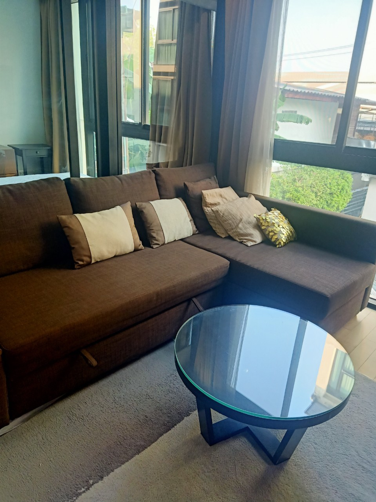 ให้เช่าคอนโดอ่อนนุช อุดมสุข : Room for RENT/SALE : Abstracts Sukhumvit 66/1 Udomsuk CORNER Size 62sqm 2 Bed 2 Bath 2nd floor ,