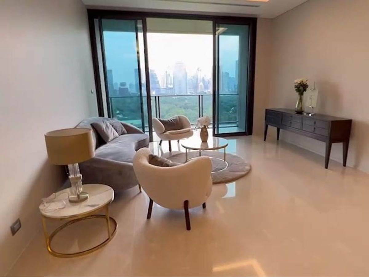 ขายคอนโดวิทยุ ชิดลม หลังสวน : ขาย เดอะ เรสซิเดนซ์ แอท สินธร เคมปินสกี้-The Residences at Sindhorn Kempinski Hotel Bangkok 2 ห้องนอน 145 ตรม.
