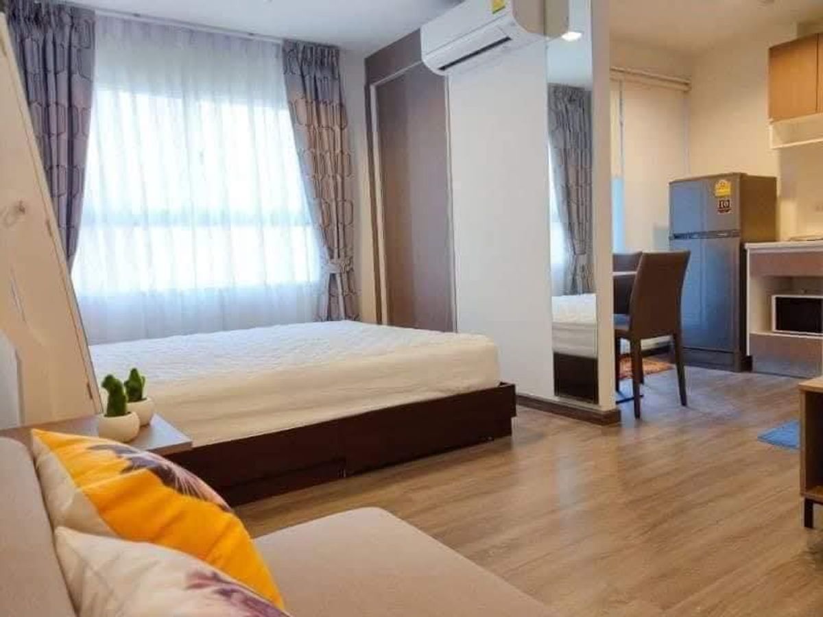 For RentCondoSamut Prakan,Samrong : 🛟Condo for rent: The Trust Condo@BTS Erawan, next to BTS Erawan, 29 sq m., beautifully decorated room, fully furnished, convenient transportation, only 8500-