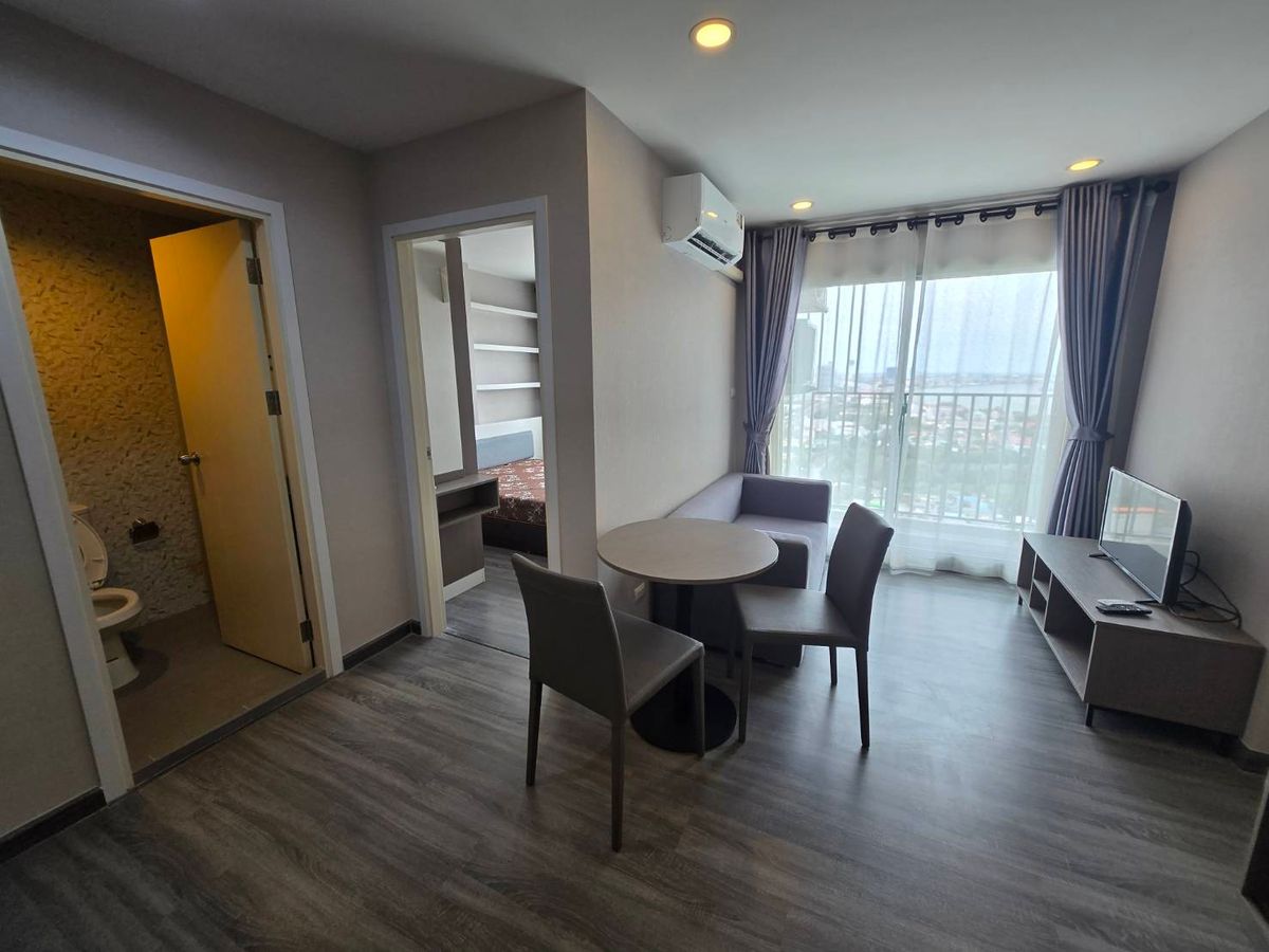 ให้เช่าคอนโดสมุทรปราการ สำโรง : 🍀ให้เช่าคอนโดThe Trust Condo@BTS Erawan ติด BTS เอราวัณ 29 ตรม.ห้องแต่งสวย เฟอร์ครบ เดินทางสะดวก เพียง  8500-