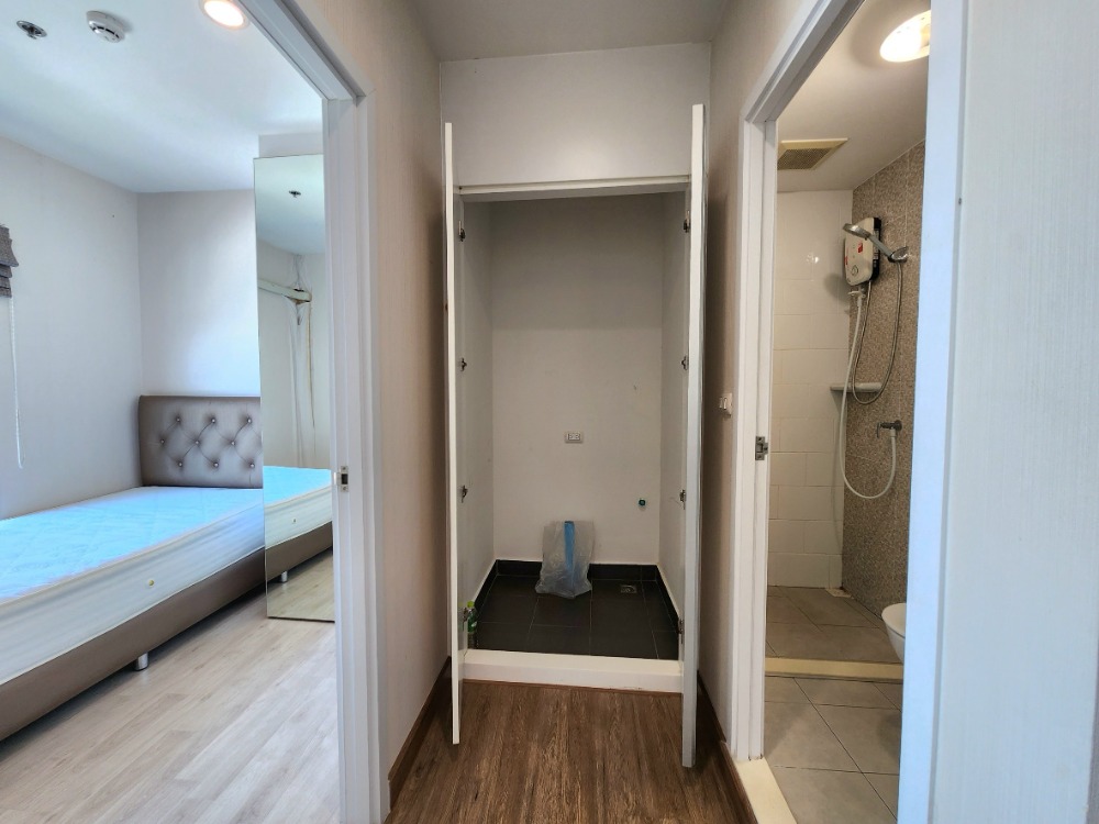 For RentCondoNonthaburi, Bang Yai, Bangbuathong : **Room available, please update** Plum Condo for rent, Central Station Phase 1, 2-bedroom type, ready to move in, new beautiful room **A room like this doesn't happen often.
