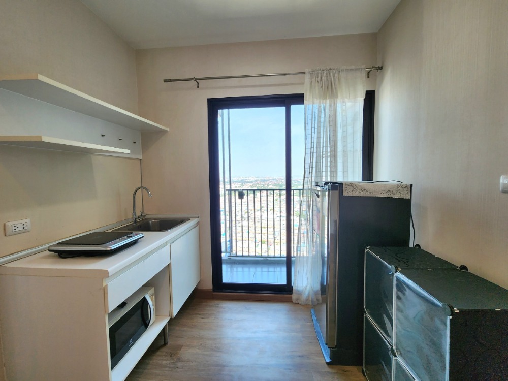 For RentCondoNonthaburi, Bang Yai, Bangbuathong : **Room available, please update** Plum Condo for rent, Central Station Phase 1, 2-bedroom type, ready to move in, new beautiful room **A room like this doesn't happen often.