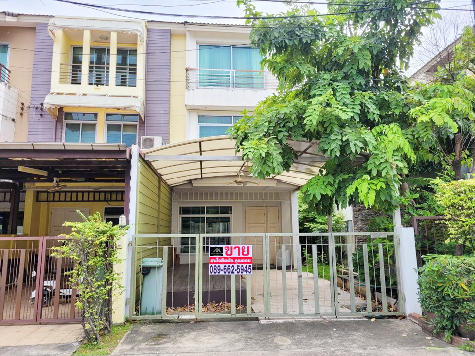 ขายบ้านวิภาวดี ดอนเมือง หลักสี่ : ทาวน์โฮม 3 ชั้น วิสต้า ปาร์ค วิภาวดี ดอนเมือง กทม. เนื้อที่ 39 ตรว