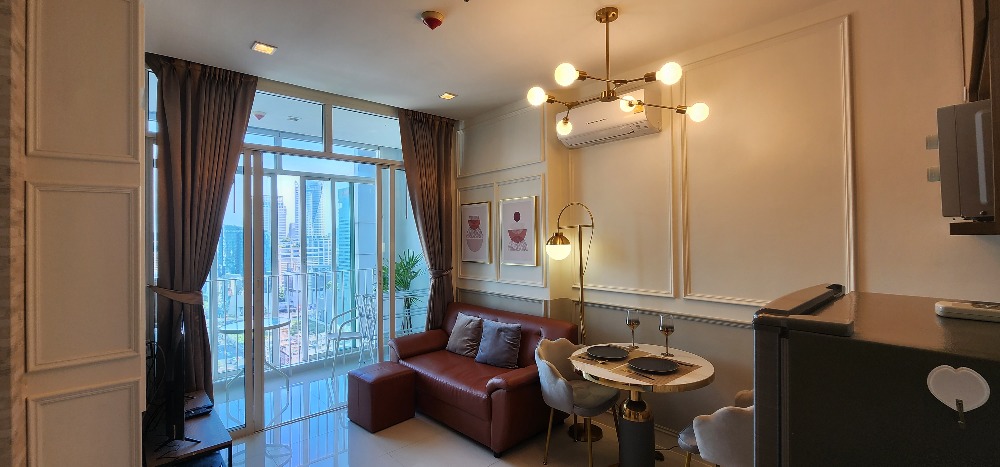 ให้เช่าคอนโดราชเทวี พญาไท : ⚡⚡  Short Term Rental 2-3 months OK ⚡⚡  Central World View  + New Renovated Room 