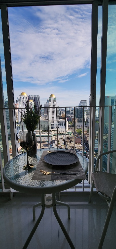 ให้เช่าคอนโดราชเทวี พญาไท : ⚡⚡  Short Term Rental 2-3 months OK ⚡⚡  Central World View  + New Renovated Room 