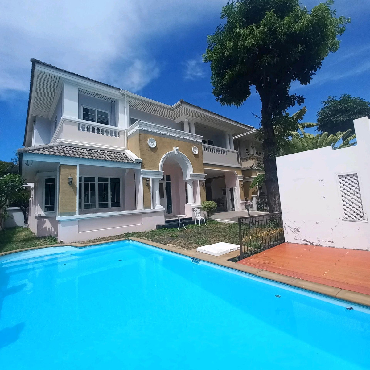 ให้เช่าบ้านอ่อนนุช อุดมสุข : ให้เช่าบ้านเดี่ยว PoolVilla  สุขุมวิท101 ใกล้BTSปุณณวิถี True Digital Park 