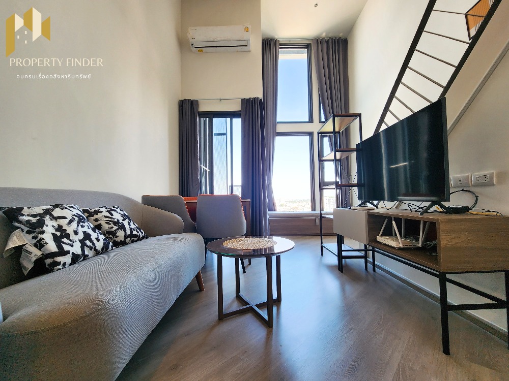 For RentCondoVipawadee, Don Mueang, Lak Si : Condo for rent, The Base Saphan Mai, loft room, 2 floors, ✅ Airport view, chill