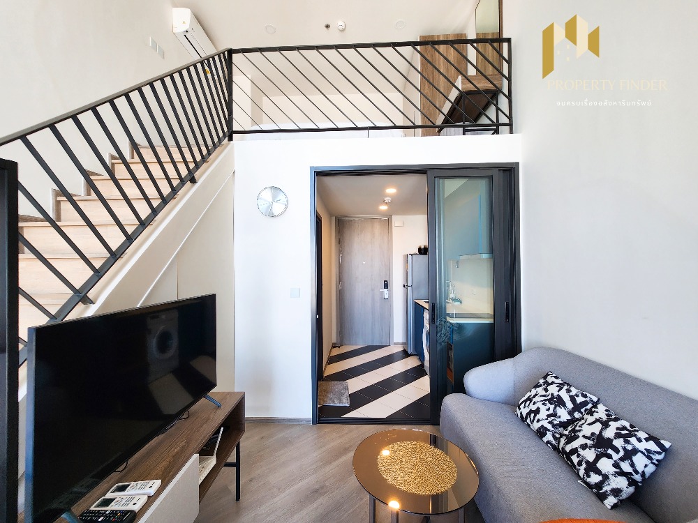 For RentCondoVipawadee, Don Mueang, Lak Si : Condo for rent, The Base Saphan Mai, loft room, 2 floors, ✅ Airport view, chill