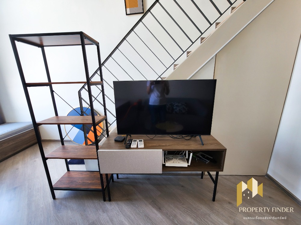 For RentCondoVipawadee, Don Mueang, Lak Si : Condo for rent, The Base Saphan Mai, loft room, 2 floors, ✅ Airport view, chill