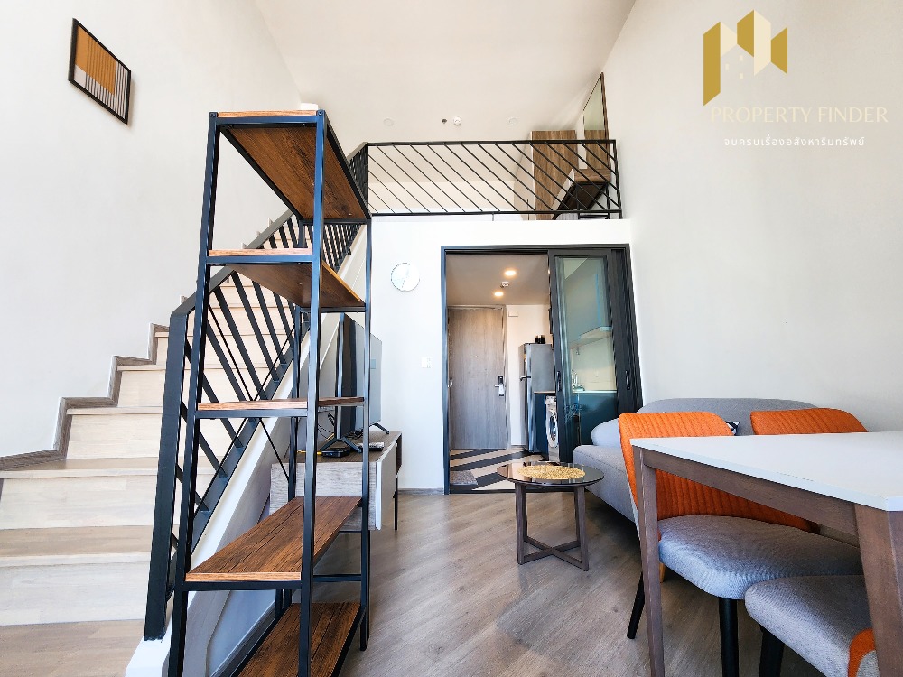 For RentCondoVipawadee, Don Mueang, Lak Si : Condo for rent, The Base Saphan Mai, loft room, 2 floors, ✅ Airport view, chill