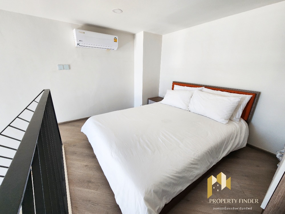 For RentCondoVipawadee, Don Mueang, Lak Si : Condo for rent, The Base Saphan Mai, loft room, 2 floors, ✅ Airport view, chill